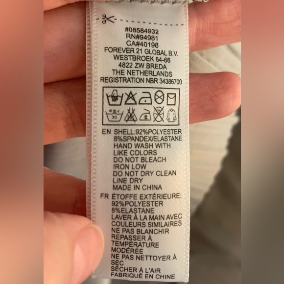 Forever 21 Silver Dress - Picture 4 of 4